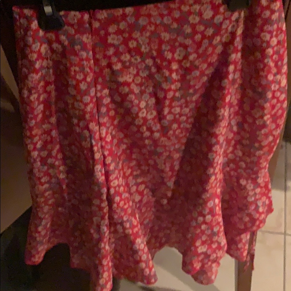 Floral girls skirt